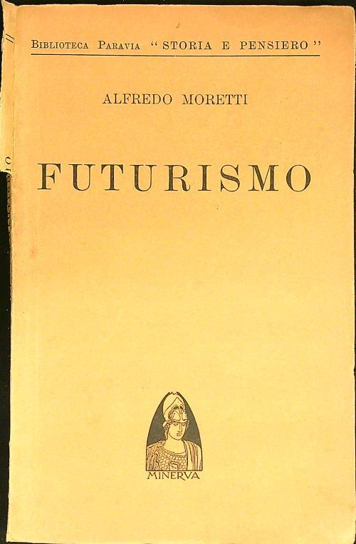 Futurismo - Alfredo Moretti - copertina