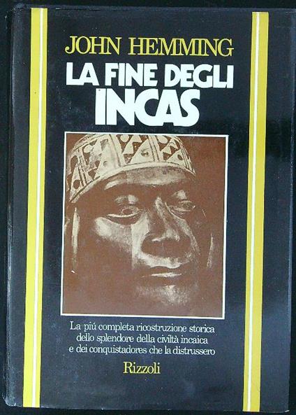 La fine degli Incas - John Hemming - copertina