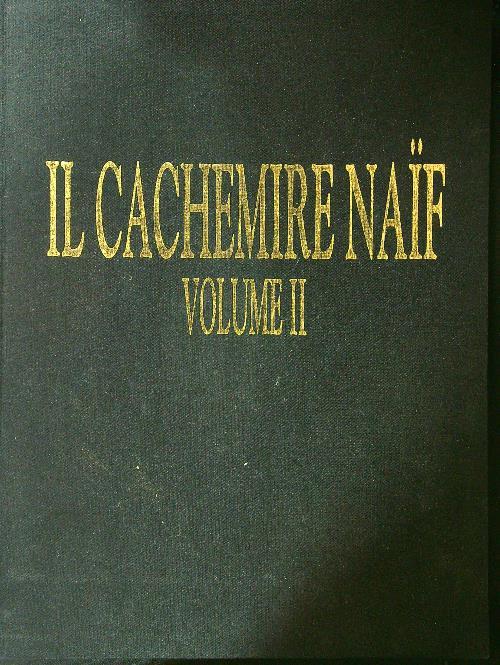 Il cachemire Naif vol. II - copertina