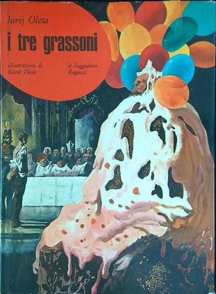I tre grassoni - Jurij K. Olesa - copertina
