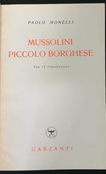Mussolini piccolo borghese