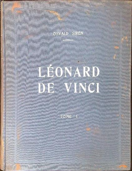 Leonard De Vinci 3 vv - copertina