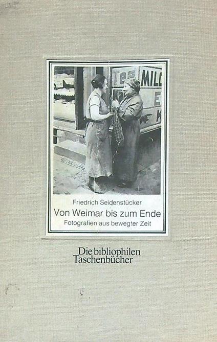 Von Weimar bis zum Ende - copertina