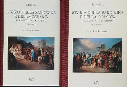 Storia della Sardegna e della Corsica durante il periodo romano. 2vv - Ettore Pais - copertina