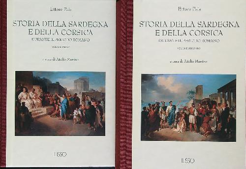 Storia della Sardegna e della Corsica durante il periodo romano. 2vv - Ettore Pais - copertina