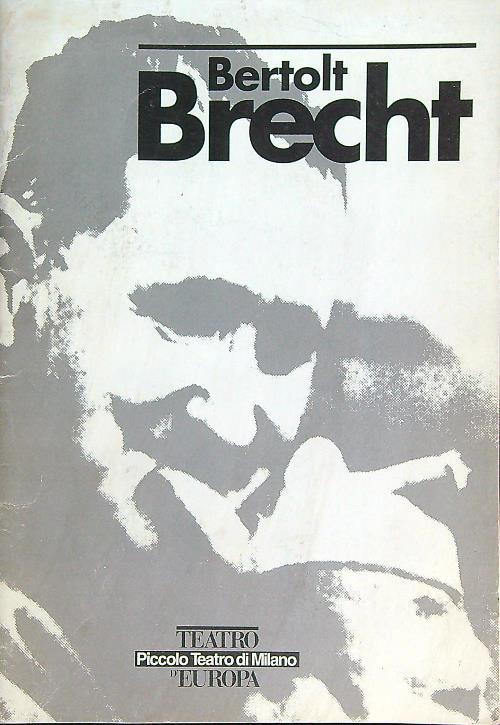 Bertolt Brecht - Maria Grazia Gregori - copertina