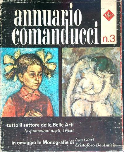Annuario Comanducci n. 3 - copertina