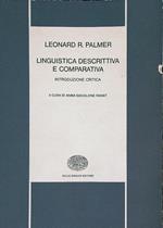Linguistica descrittiva e comparativa