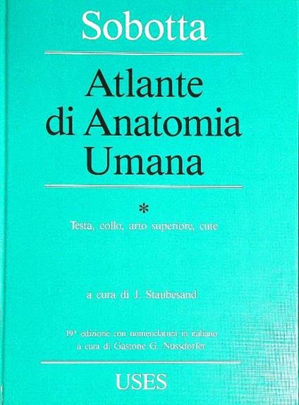Sobotta. Atlante di anatomia umana. 2vv - copertina