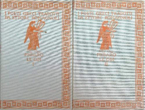 Le odi e i frammenti. 2vv - Pindaro - copertina