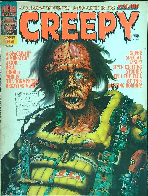Creepy no. 64 - copertina
