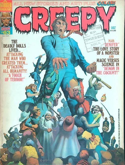 Creepy no. 63 - copertina