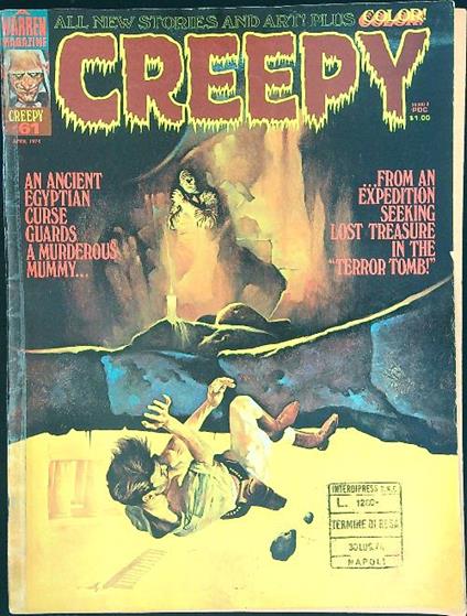 Creepy no. 61 - copertina