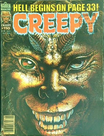 Creepy no. 110 - copertina