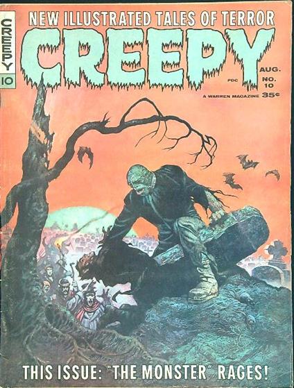 Creepy no. 10 - copertina