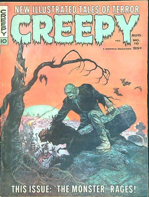 Creepy no. 10 - copertina