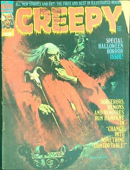 Creepy no. 58 - copertina