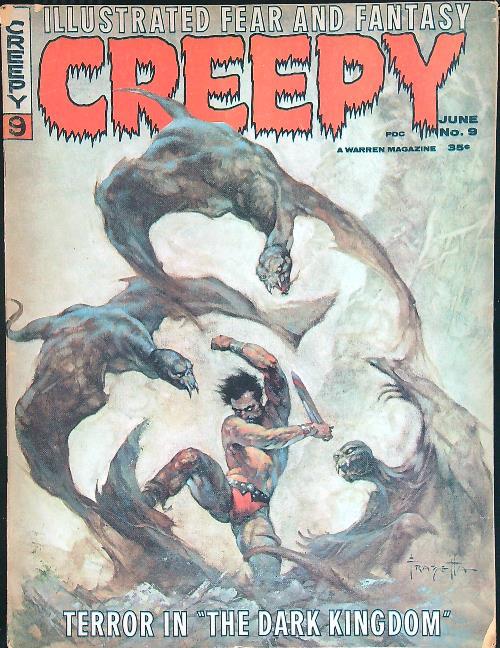 Creepy no. 9 - copertina