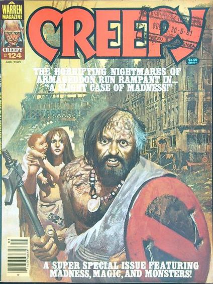 Creepy no. 124 - copertina