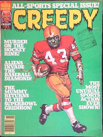 Creepy no. 93 - copertina