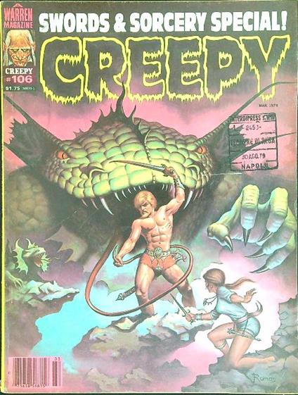 Creepy no. 106 - copertina