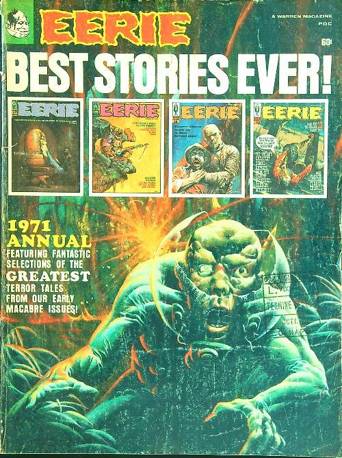 Eerie Annual 1971 - copertina