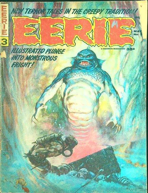 Eerie no. 3 - copertina