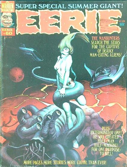 Eerie no. 60 - copertina
