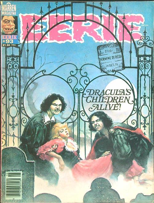 Eerie no. 93 - copertina