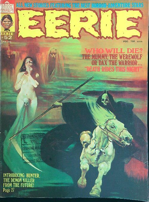 Eerie no. 52 - copertina