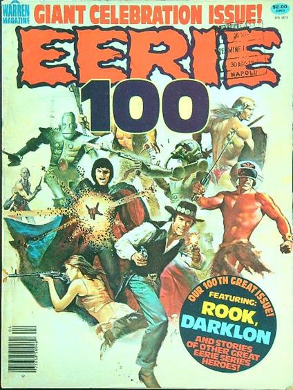 Eerie no. 100 - copertina