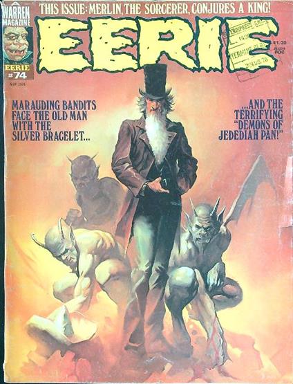 Eerie no. 74 - copertina