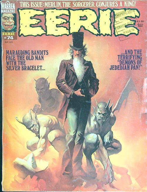 Eerie no. 74 - copertina