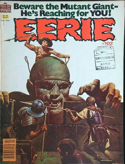 Eerie no. 102 - copertina