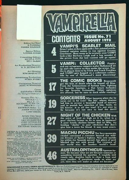 Vampirella no. 71 - copertina