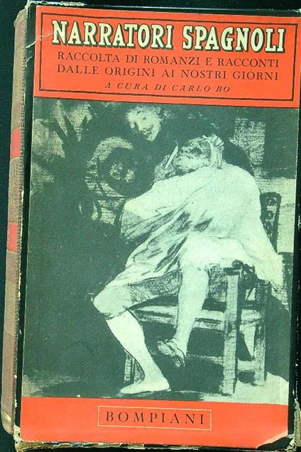 Narratori spagnoli - Carlo Bo - copertina