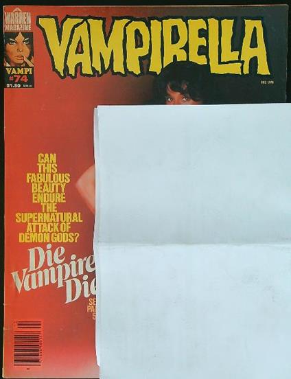 Vampirella n. 74 - copertina