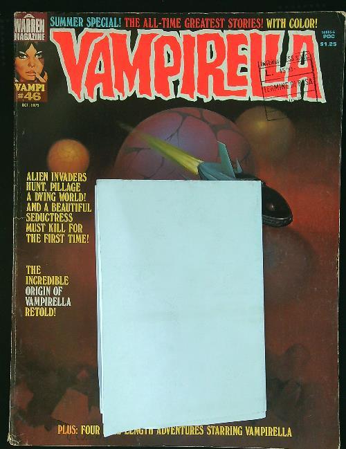 Vampirella n. 46 - copertina