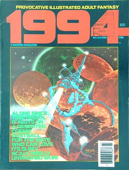 1994 n. Eleven Feb. 1980 - copertina