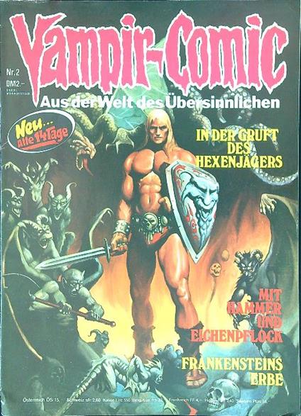 Vampir-comic nr. 2 - copertina