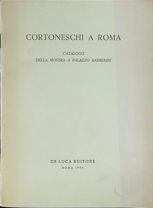Cortoneschi a Roma - copertina