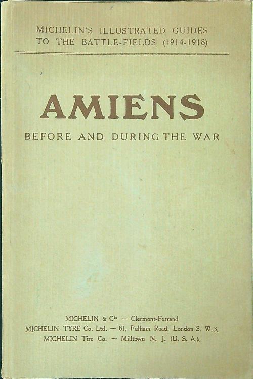 Amiens Before and during the war - copertina