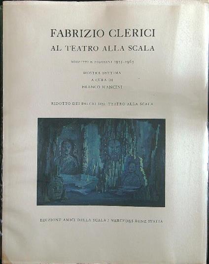 Fabrizio Clerici al teatro alla Scala - copertina