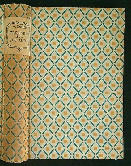 Tartarin su les Alpes - Alphonse Daudet - copertina
