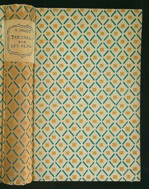Tartarin su les Alpes - Alphonse Daudet - copertina
