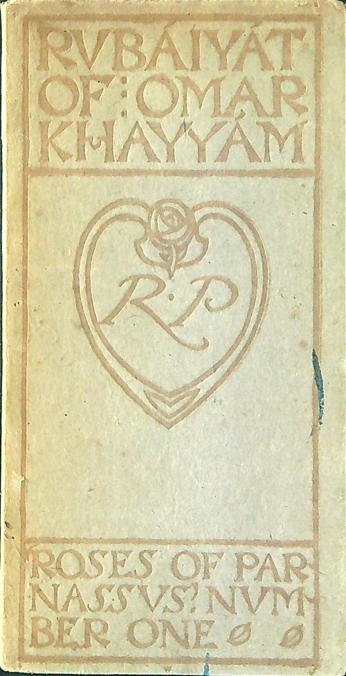 Rubaiyat of Omar Khayyam - copertina