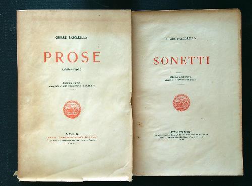 Prose 2vv - Cesare Pascarella - copertina