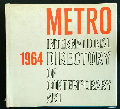 Metro catalogue 1964 - copertina
