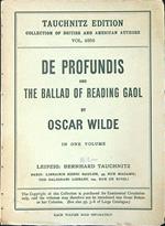 De profundis and the ballad of reading gaol