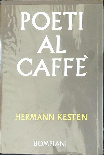 Poeti al caffè - Hermann Kesten - copertina